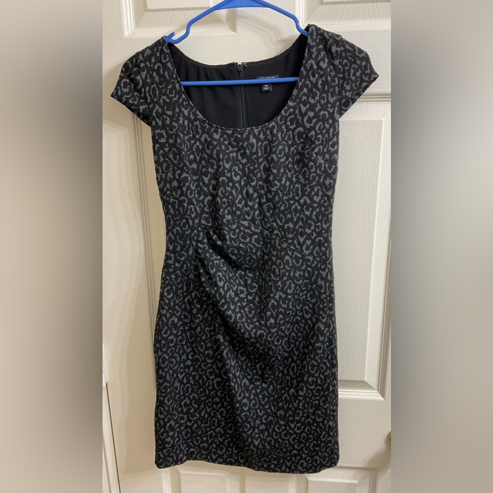 Ann Taylor Animal print dress size 0P